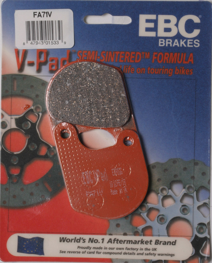 EBC BRAKE PADS V-SERIES FA71V-atv motorcycle utv parts accessories gear helmets jackets gloves pantsAll Terrain Depot