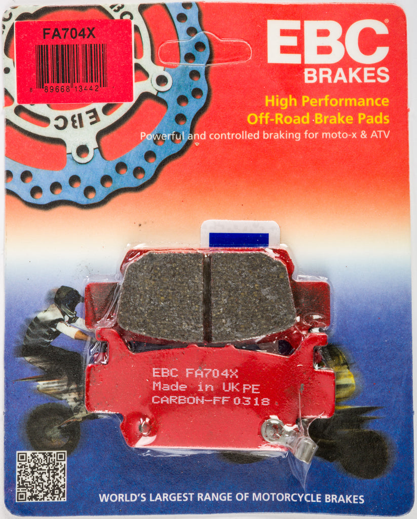 EBC BRAKE PADS FA704X