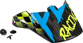 FLY RACING YOUTH KINETIC SKETCH VISOR BLUE/HI-VIS/BLACK/PINK 73-88178