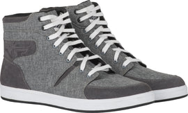 FLY RACING M16 TEXTILE RIDING SHOES GREY SZ 08 #6199 361-994~08