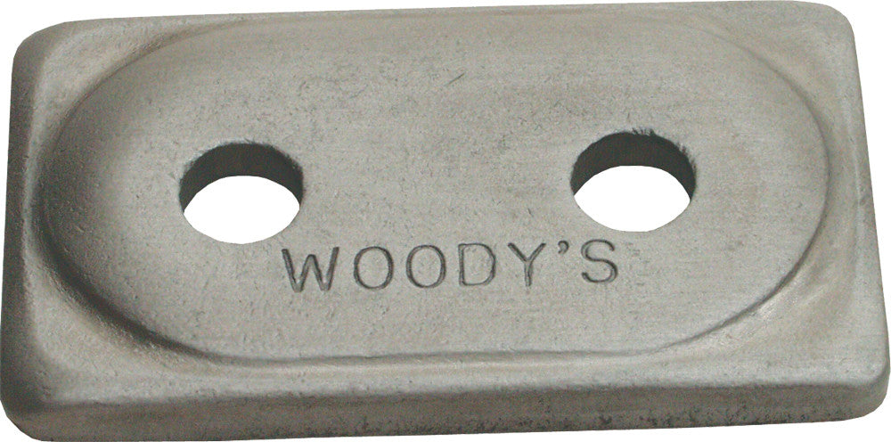 WOODYS ANGLED DOUBLE DIGGER SUPPORT PLATE DOUBLE STUD 5/16" 48/PK ADA2-3775-B-atv motorcycle utv parts accessories gear helmets jackets gloves pantsAll Terrain Depot