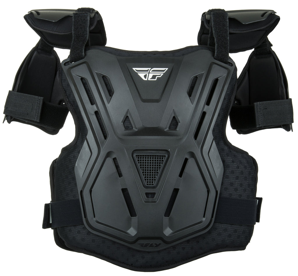FLY RACING YOUTH CE REVEL ROOST GUARD BLACK 36-16060 YTH CE BLK