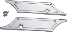 Load image into Gallery viewer, PRO ONE SADDLE BAG LATCH COVERS 93-13 SMOOTH CHR 104710