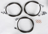 STREAMLINE BRAKELINE FRONT SMOKE +2 YAM YFZR-F-2-SM
