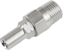 Load image into Gallery viewer, GOODRIDGE SNIPER 2 NPT STRAIGHT MALE ADAPTER STAINLESS 1/8" SN816-02-18BDC