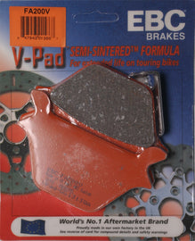 EBC BRAKE PADS V-SERIES FA200V-atv motorcycle utv parts accessories gear helmets jackets gloves pantsAll Terrain Depot