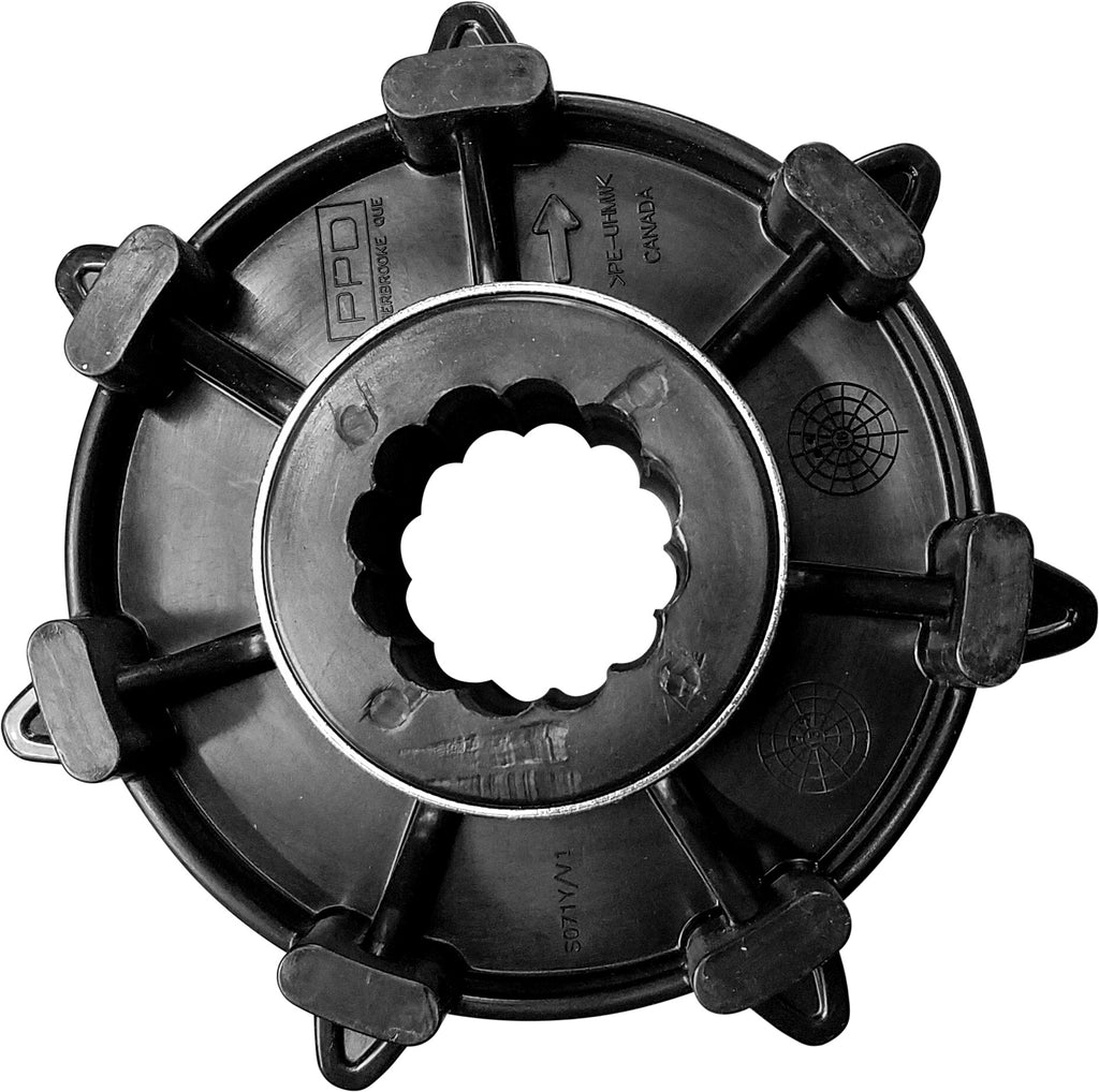 WAHL BROS NO SLIP SPROCKET 3" PITCH S/M SKI DOO SPLINDED SHAFT 7T 02-565