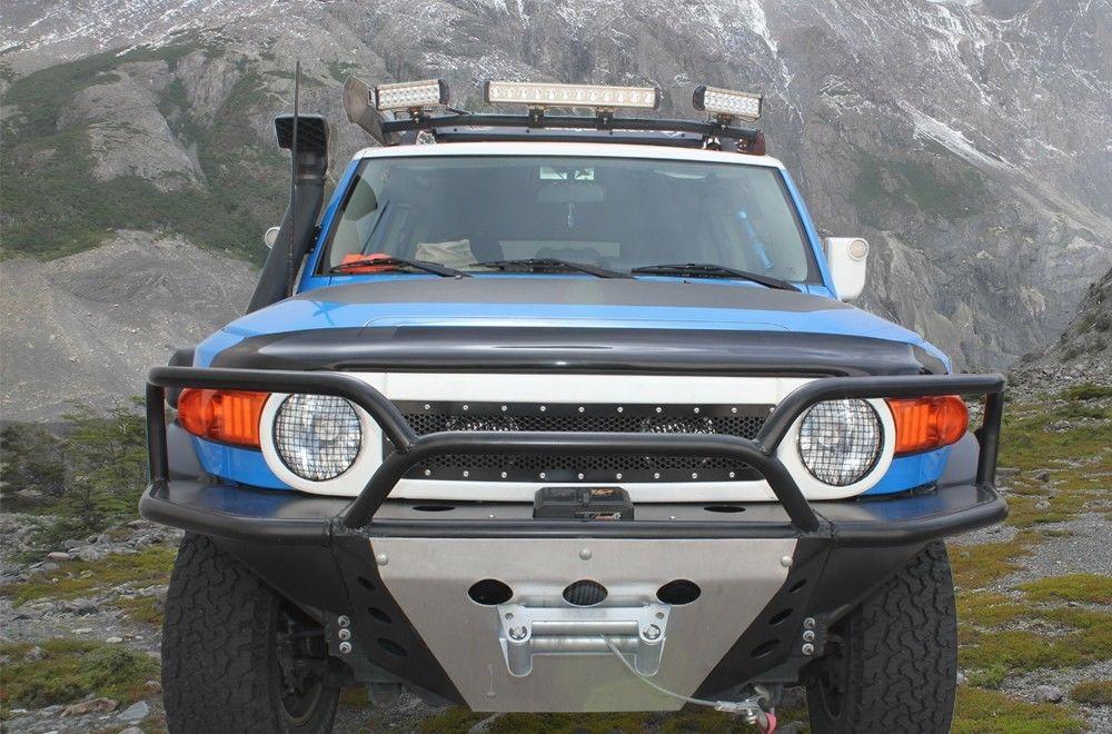 2 Piece Steel Grille for Toyota FJ Cruiser 2007-2014-atv motorcycle utv parts accessories gear helmets jackets gloves pantsAll Terrain Depot