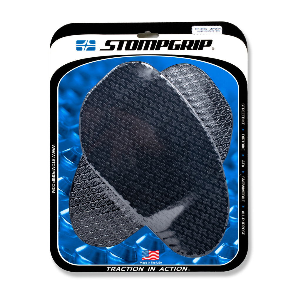 STOMPGRIP UNIVERSAL LARGE KIT ICON BLACK 50-14-0001B