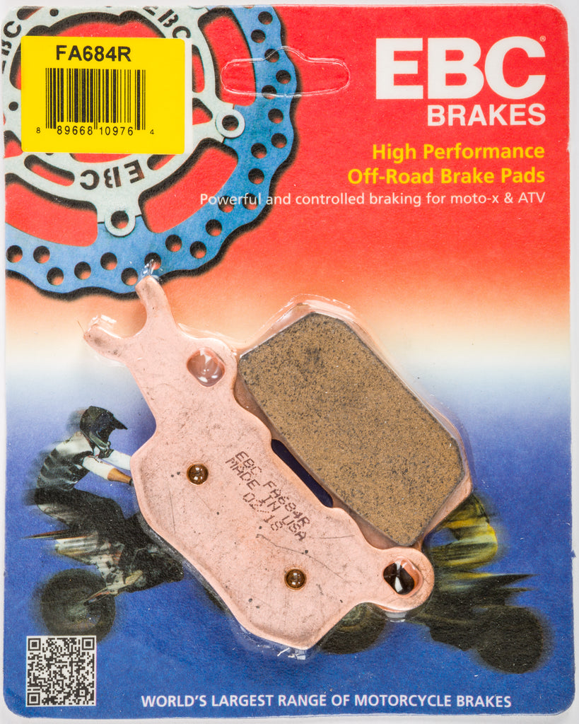 EBC BRAKE PADS FA684R