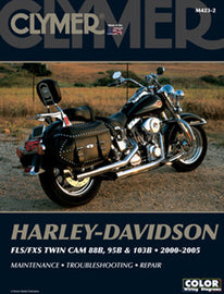 CLYMER REPAIR MANUAL HARLEY DAVIDSON FLS/FXS CM423-2-atv motorcycle utv parts accessories gear helmets jackets gloves pantsAll Terrain Depot