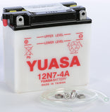 YUASA BATTERY 12N7-4A CONVENTIONAL YUAM2274A