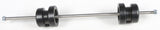 SHOGUN FRONT AXLE SLIDERS BLACK 702-6129