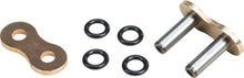 Load image into Gallery viewer, FIRE POWER O-RING RIVET MASTER LINK 520 GOLD 520FPO-MLJ/G