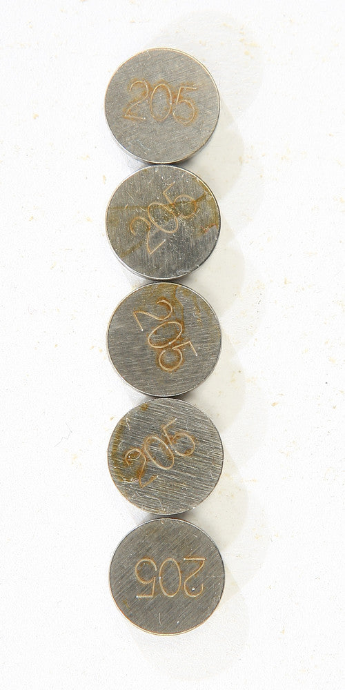 K&L VALVE SHIMS 2.05MMX9.5MM 5/PK 13-6827