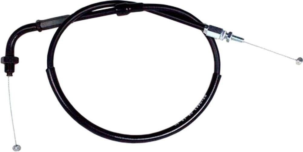 MOTION PRO BLACK VINYL THROTTLE PULL CABLE 02-0443