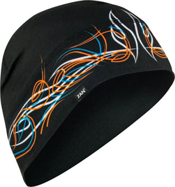 ZAN SPORTFLEX BEANIE PINSTRIPE FLAME WHLL426