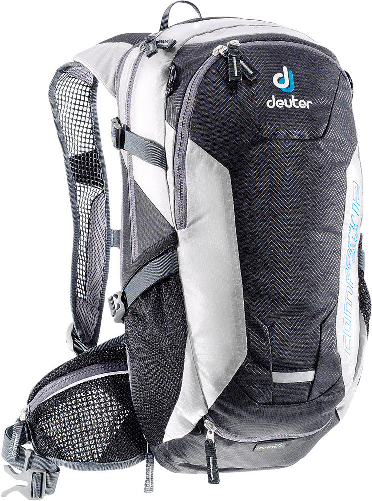 DEUTER COMPACT EXP 12 BACKPACK BLACK/WHITE 19X9.4X7.1" 3200215 70000