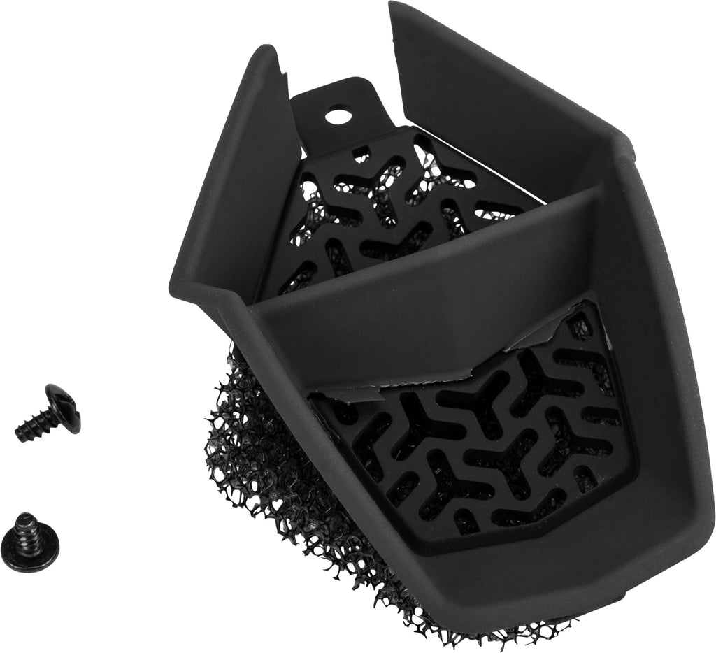 FLY RACING ELITE MOUTHPIECE MATTE GREY/BLACK 73-88130