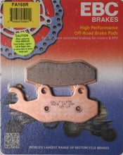 Load image into Gallery viewer, EBC BRAKE PADS FA165R-atv motorcycle utv parts accessories gear helmets jackets gloves pantsAll Terrain Depot