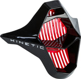 FLY RACING KINETIC SHARP HELMET MOUTHPIECE RED/BLACK 73-47971