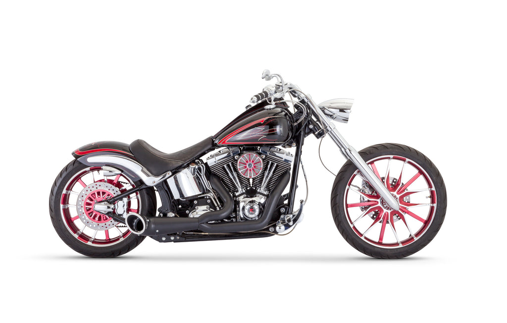 FREEDOM TURNOUT 2-1 BLACK W/BLACK TIP SOFTAIL HD00526