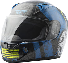 Load image into Gallery viewer, FLY RACING REVOLT LIBERATOR HELMET BLUE/HI-VIS XS 73-8372-1
