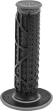 Load image into Gallery viewer, FLY RACING PILOT II MX GRIPS GREY/BLACK 01173611A