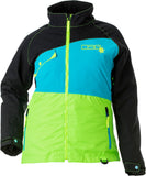 DIVAS VERGE JACKET BLACK/BLUE/LIME 3X 51254