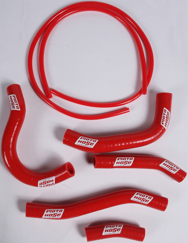 MOTO HOSE SILICONE HOSE KIT (RED) 24-123R-atv motorcycle utv parts accessories gear helmets jackets gloves pantsAll Terrain Depot