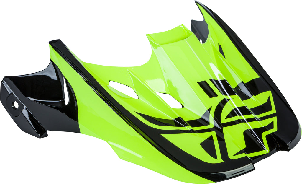 FLY RACING KINETIC SHARP HELMET VISOR BLACK/HI-VIS 73-47960
