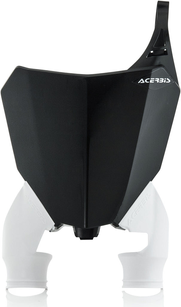 ACERBIS FRONT NUMBER PLATE BLACK/WHITE 2630771007