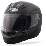 GMAX MD-04 MODULAR HELMET MATTE BLACK/DARK SILVER XS G1041453 TC-21F