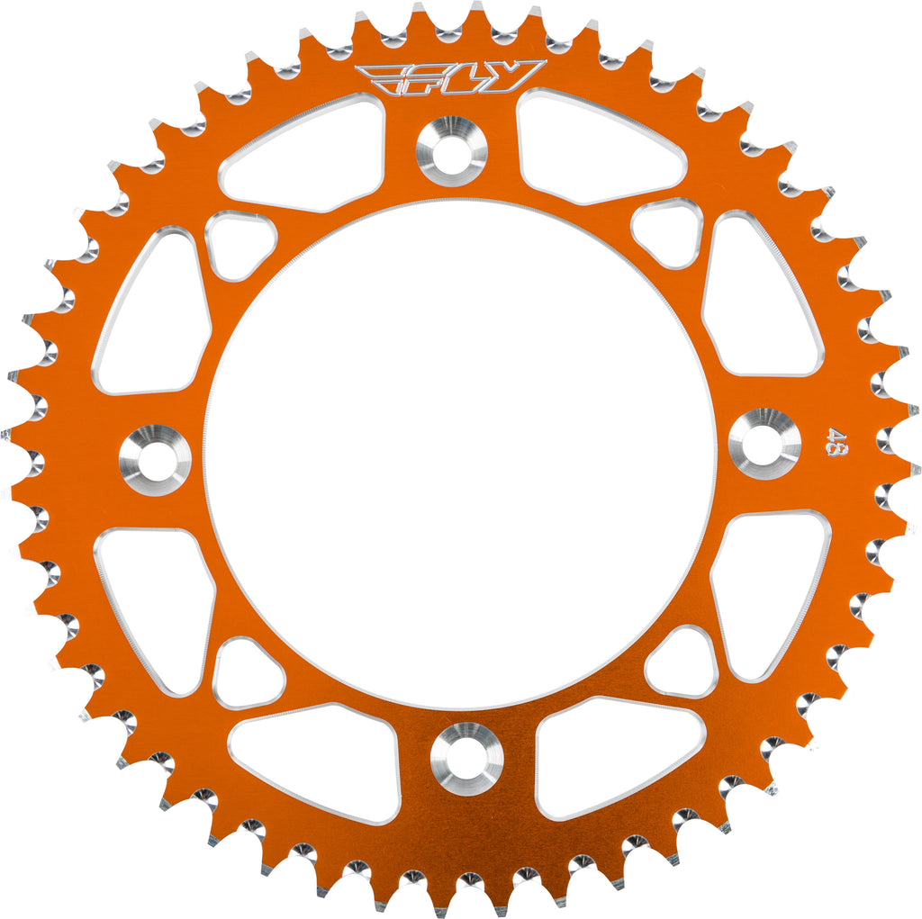 FLY RACING SPROCKET REAR 48T ORANGE 314-48 ORG-atv motorcycle utv parts accessories gear helmets jackets gloves pantsAll Terrain Depot