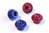 WORKS OIL FILLER PLUG RED 24-011