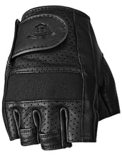Load image into Gallery viewer, HIGHWAY 21 HALF JAB PERFORATED GLOVES BLACK MD #5884 489-0018~3-atv motorcycle utv parts accessories gear helmets jackets gloves pantsAll Terrain Depot
