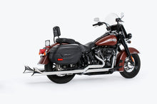 Load image into Gallery viewer, FREEDOM SHARKTAIL DUALS CHROME 2.5"X39" M8 SOFTAIL HD00771