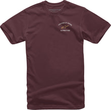 Load image into Gallery viewer, ALPINESTARS BANNER TEE MAROON 2X 1139-72270-838-2XL