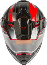 Load image into Gallery viewer, GMAX YOUTH AT-21Y EPIC SNOW HELMET RED/BLACK/SILVER YM G2211371