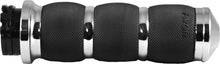 Load image into Gallery viewer, AVON AIR CUSHIONED GRIPS W/F-B-W THROTTLE CHROME AIR-91-FLY-atv motorcycle utv parts accessories gear helmets jackets gloves pantsAll Terrain Depot