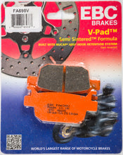 Load image into Gallery viewer, EBC BRAKE PADS V-SERIES FA698V