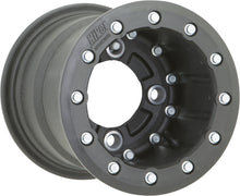 Load image into Gallery viewer, HIPER CF1 4/110 3+5 SNGL LCK 8X8 WHEEL 0880-HOR-C-SBL-BK