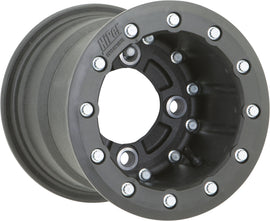 HIPER CF1 4/110 3+5 SNGL LCK 8X8 WHEEL 0880-HOR-C-SBL-BK