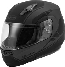 Load image into Gallery viewer, GMAX MD-04 MODULAR ARTICLE HELMET MATTE BLACK/GREY 2X G1042508