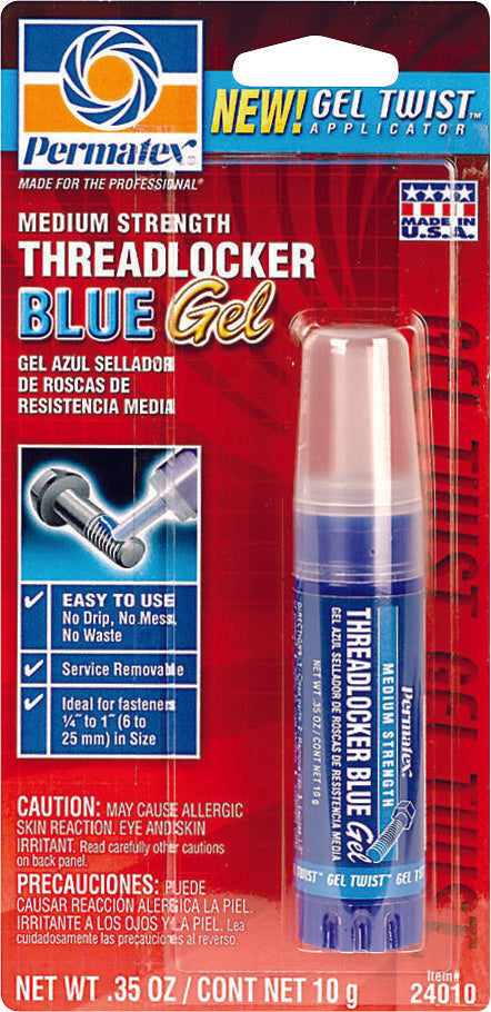PERMATEX THREADLOCKER BLUE GEL 10G 24010
