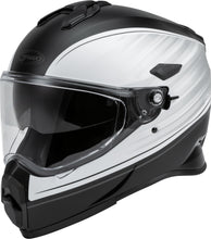 Load image into Gallery viewer, GMAX AT-21 ADVENTURE RALEY HELMET MATTE BLACK/WHITE 2X G1211078