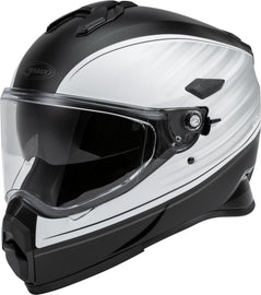 GMAX AT-21 ADVENTURE RALEY HELMET MATTE BLACK/WHITE 2X G1211078