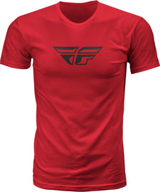 FLY RACING FLY F-WING TEE RED SM 352-0612S-atv motorcycle utv parts accessories gear helmets jackets gloves pantsAll Terrain Depot