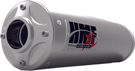 HMF TITAN XL SLIP ON BLACKOUT EXHAUST 722713637487