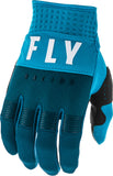 FLY RACING F-16 GLOVES NAVY/BLUE/WHITE SZ 13 373-91113